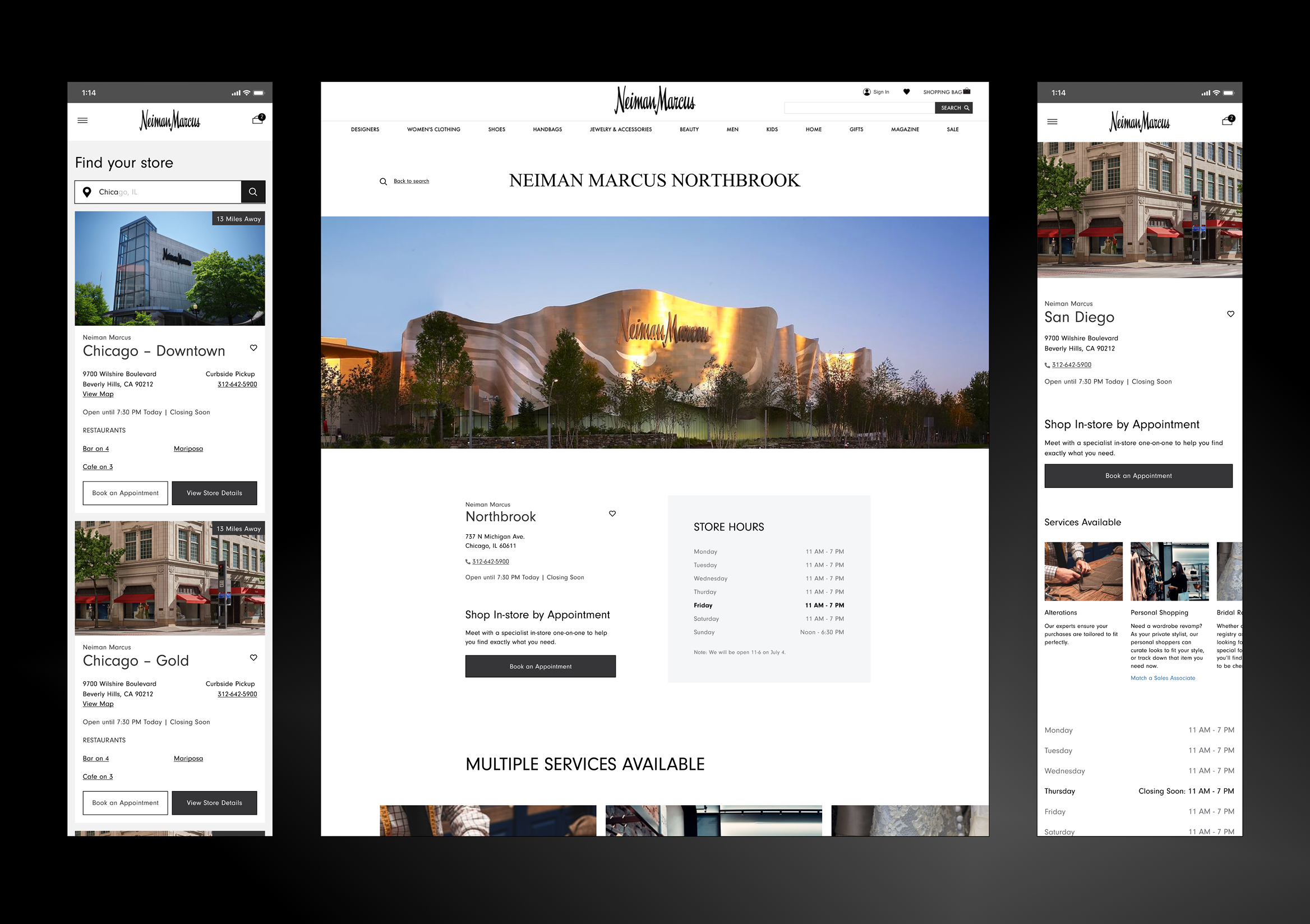 Neiman Marcus store details
